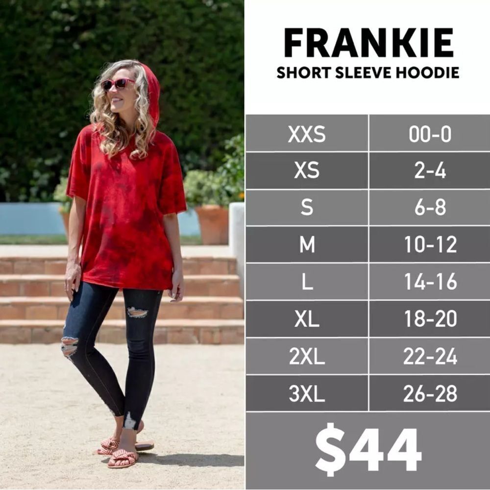 NWT LulaRoe Frankie Top - Picture 5 of 5